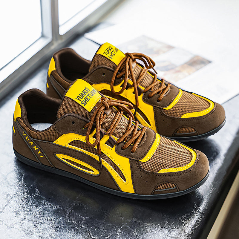 2026 New Spring Versatile Retro Platform Sole Casual Sports Retro Training Shoes, Breathable Retro Trainers For Men Summer Wear