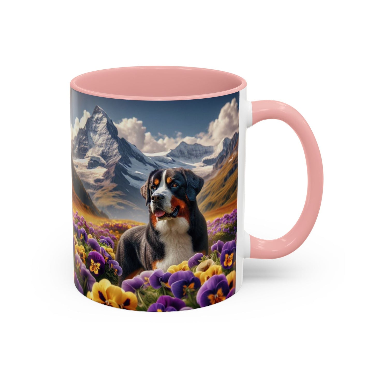 Keramiktasse mit Hunderassen-Motiv – 11 oz & 15 oz