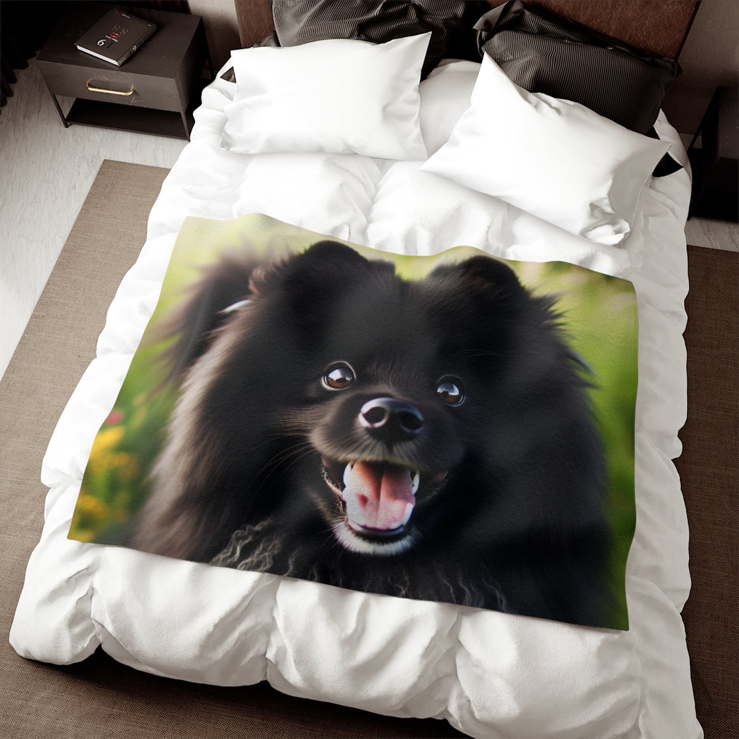 Sweatshirt Blanket – Plush Fleece Throw, 2 Size Options