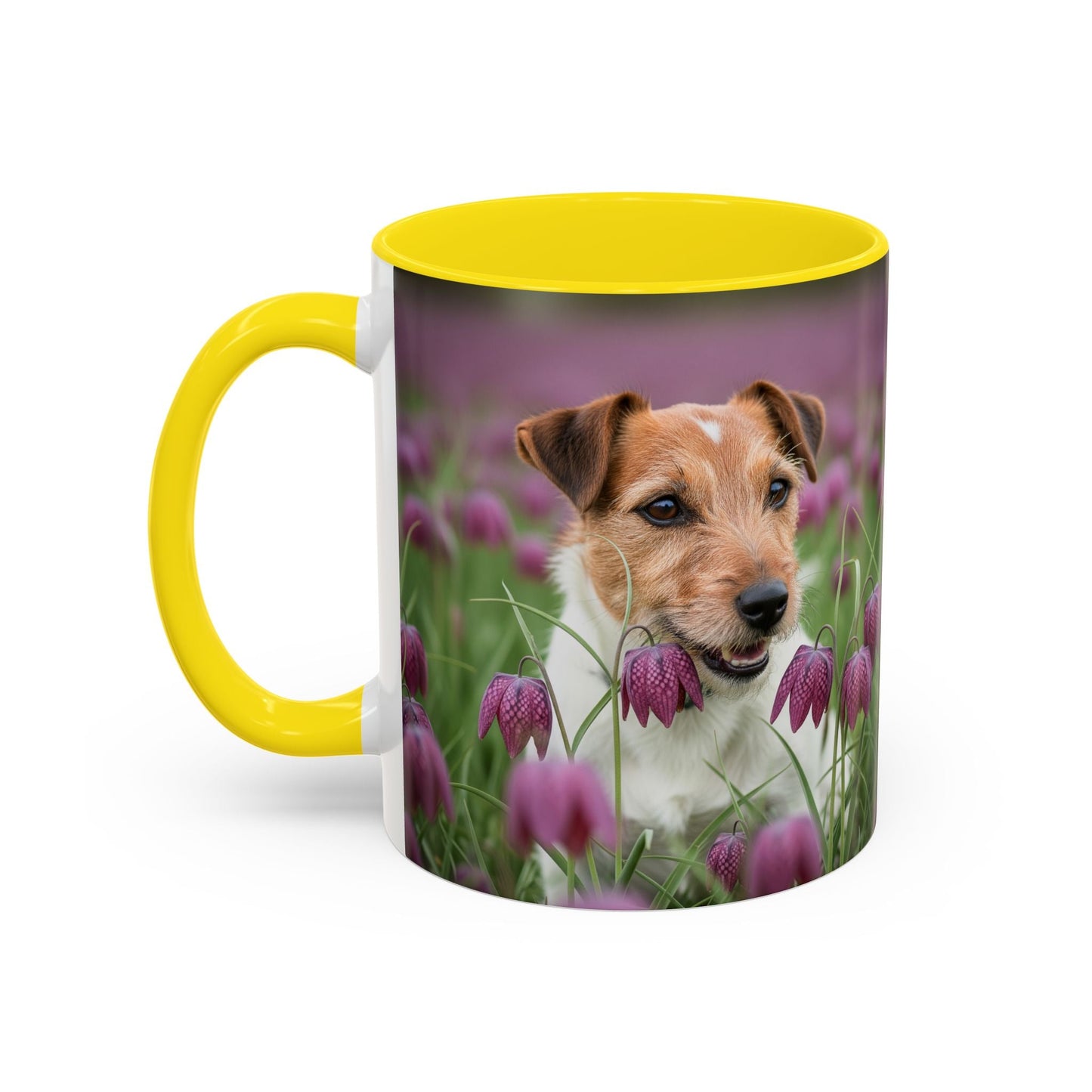 Keramiktasse mit Hunderassen-Motiv – 11 oz & 15 oz