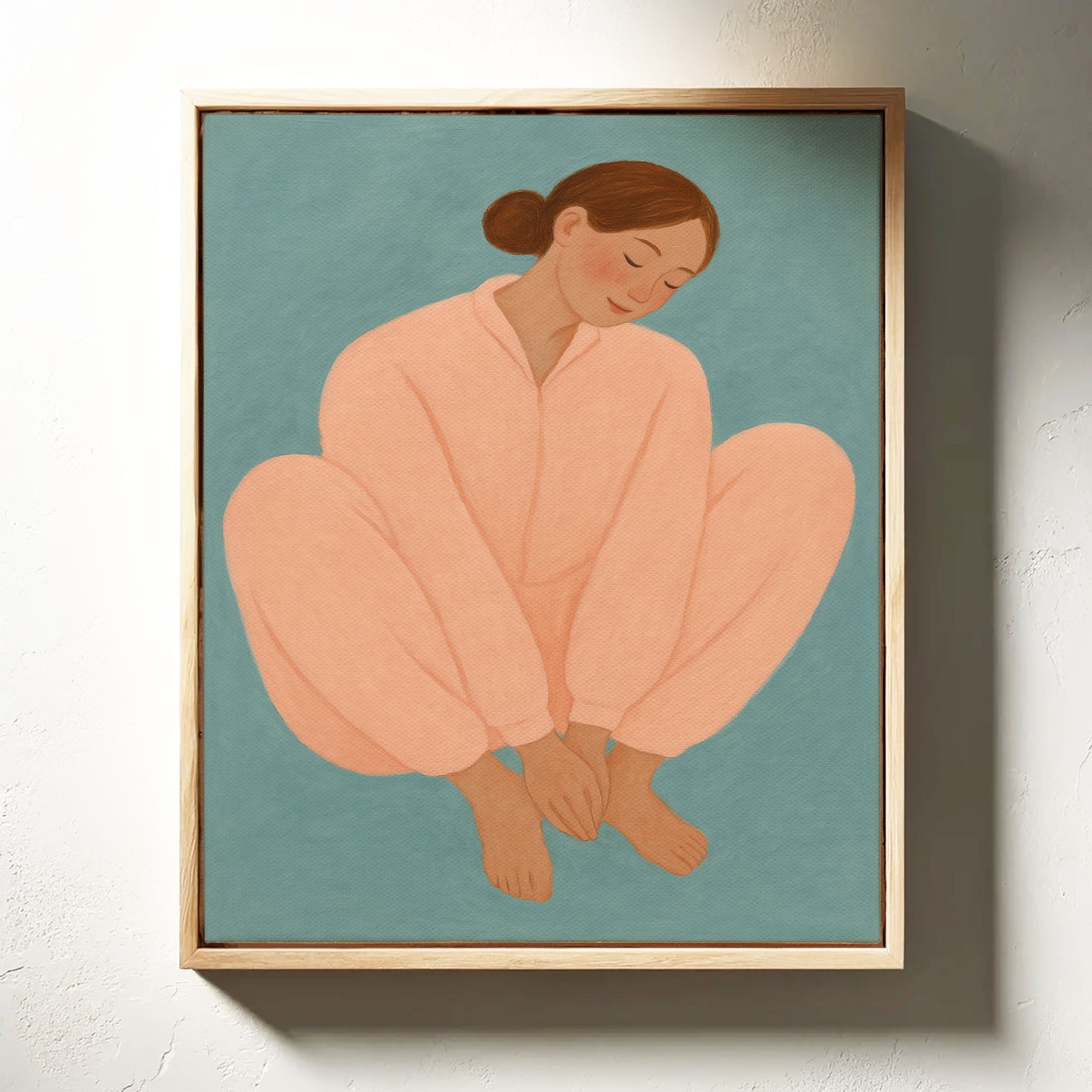 Soft Stillness in Blush