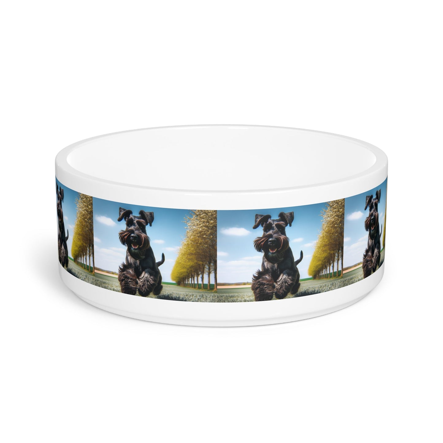 Ceramic Pet Bowl – 16 oz Dog Feeding Bowl