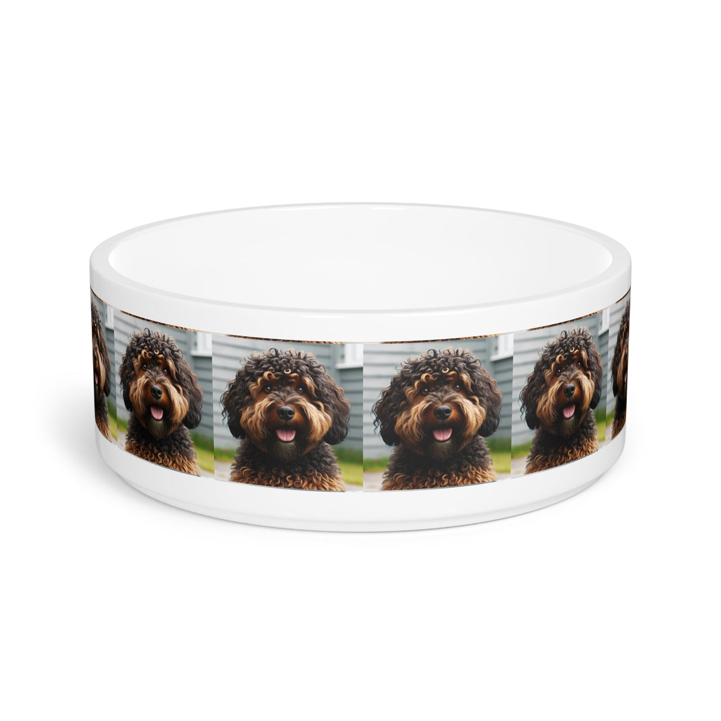 Ceramic Pet Bowl – 16 oz Dog Feeding Bowl