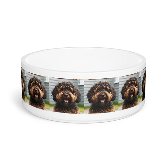 Ceramic Pet Bowl – 16 oz Dog Feeding Bowl
