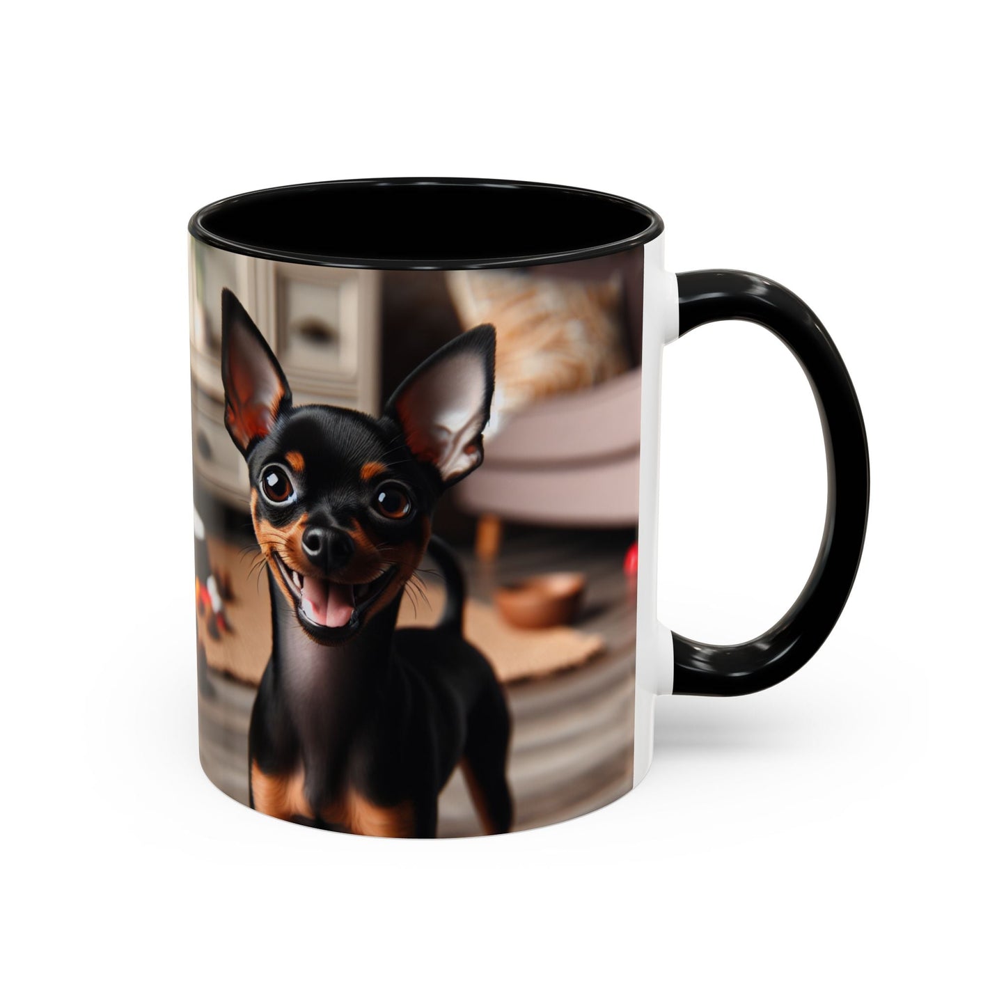 Keramiktasse mit Hunderassen-Motiv – 11 oz & 15 oz