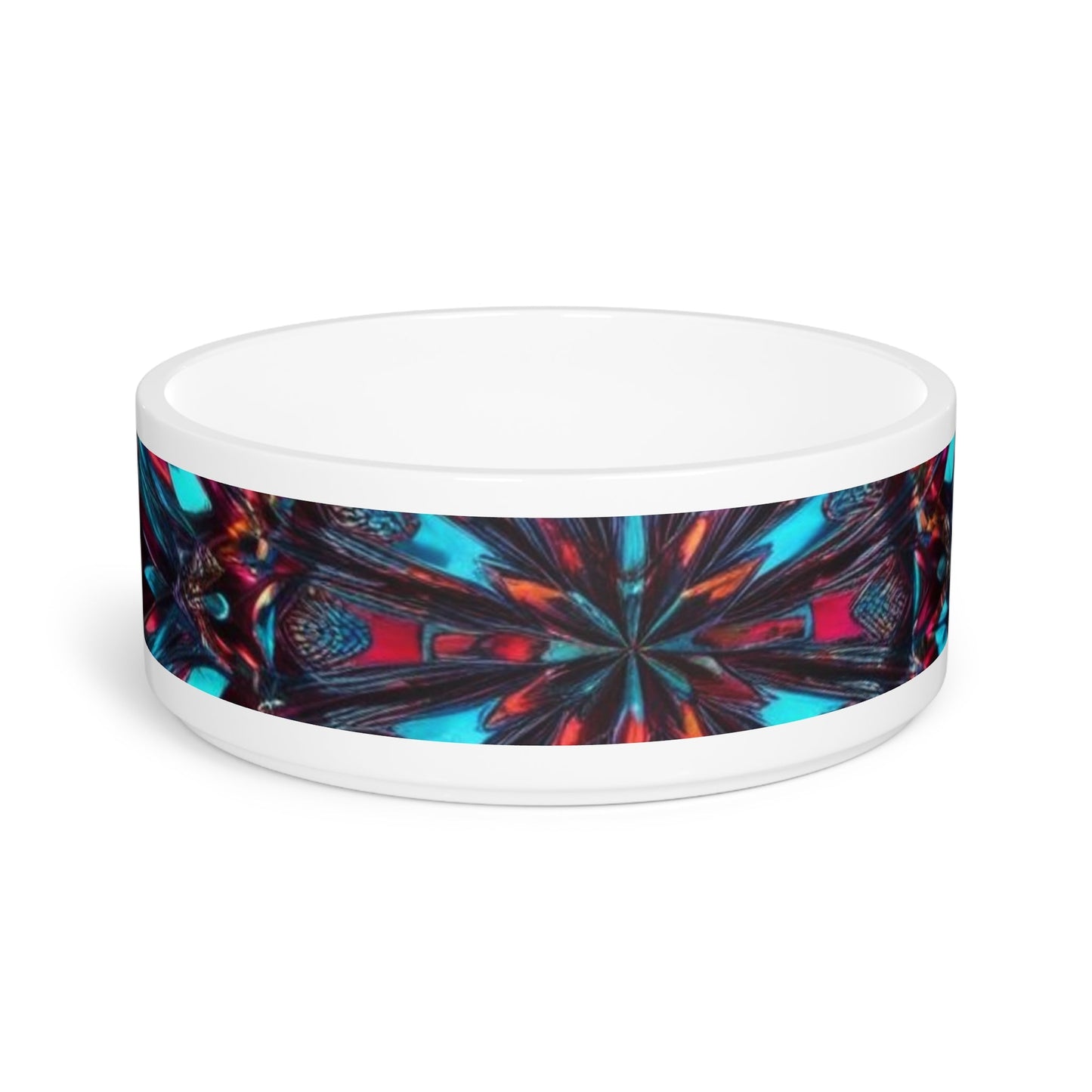 Ceramic Pet Bowl – 16 oz Dog Feeding Bowl