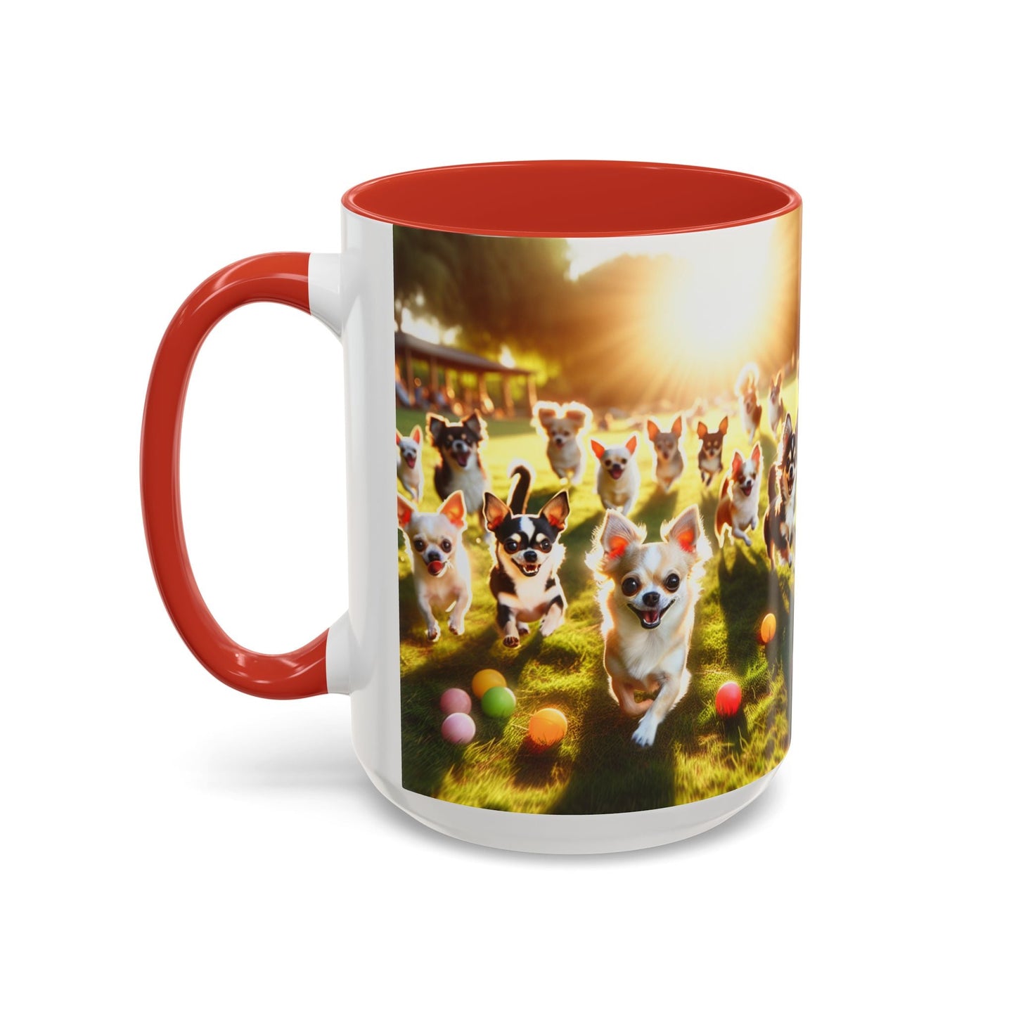 Keramiktasse mit Hunderassen-Motiv – 11 oz & 15 oz