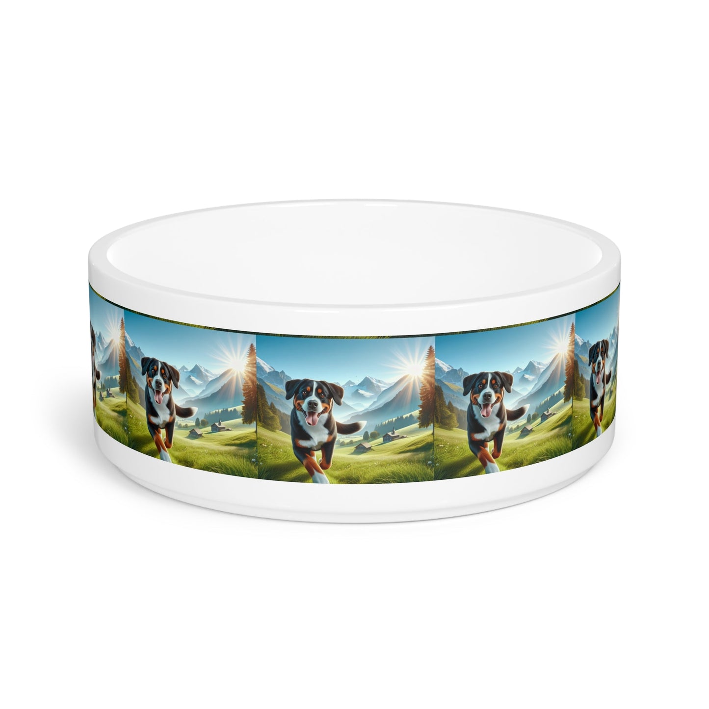 Ceramic Pet Bowl – 16 oz Dog Feeding Bowl