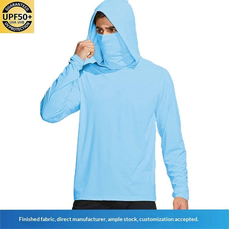 Cross-border Outdoor Sports Climbing Ice-silk Sun-protection Clothing