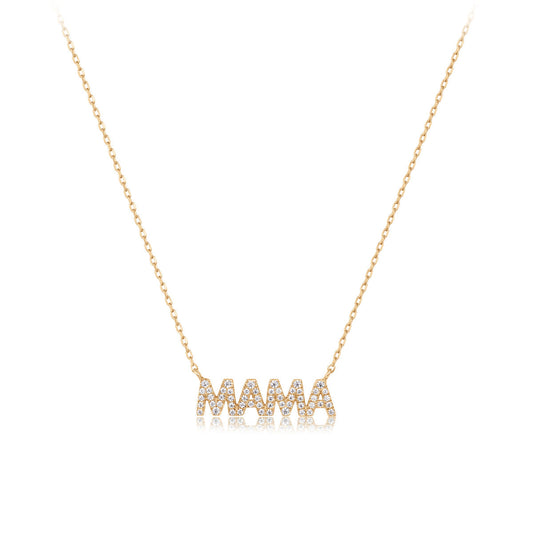 Collier Mama Vermeil
