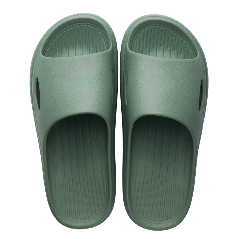 Women Summer Slippers Beach Slide Sandals Flip Flops Non-slip Soft Sole Men Couple Casual Shoes Non-Slip Quick Drying Slipper For Women Men Thick Sole Indoor Home Spa Open Toe Sandals