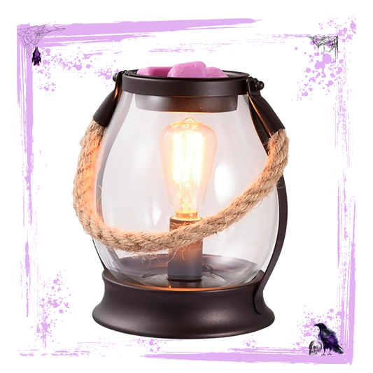 Diffuseur de cire Up & Away Lantern et cire parfumée Burnt Hellos (parfums scoopables)