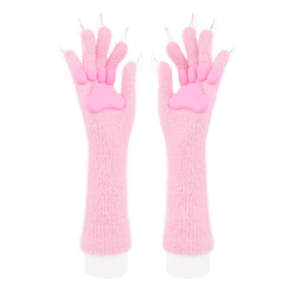 Halloween Silicone Meat Mat Long Gloves