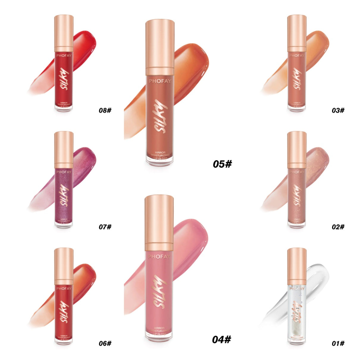 PHOFAY Mirror Moisturizing Lip Gloss