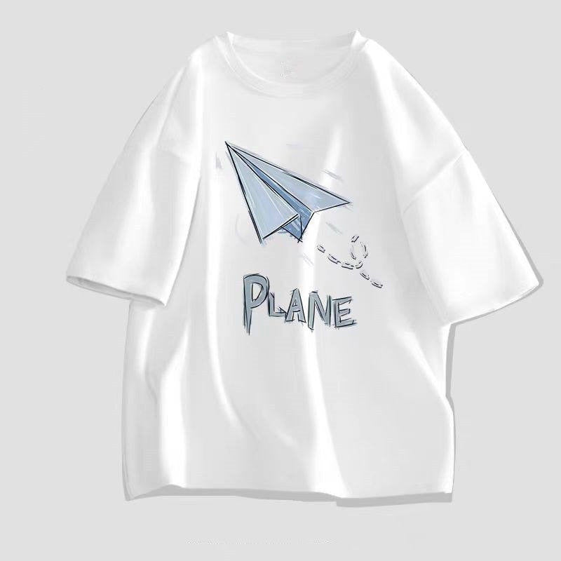 Mens Hong Kong Style Trendy Short Sleeve T Shirt For Summer