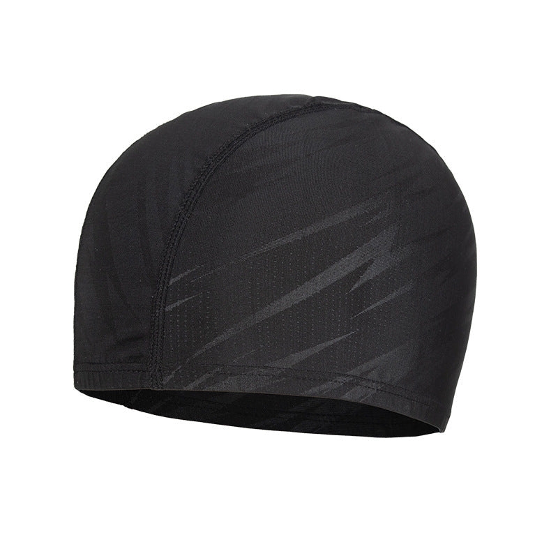 Mens Swim Cap Fabric Design Doesnt Constrict The Head Large Size