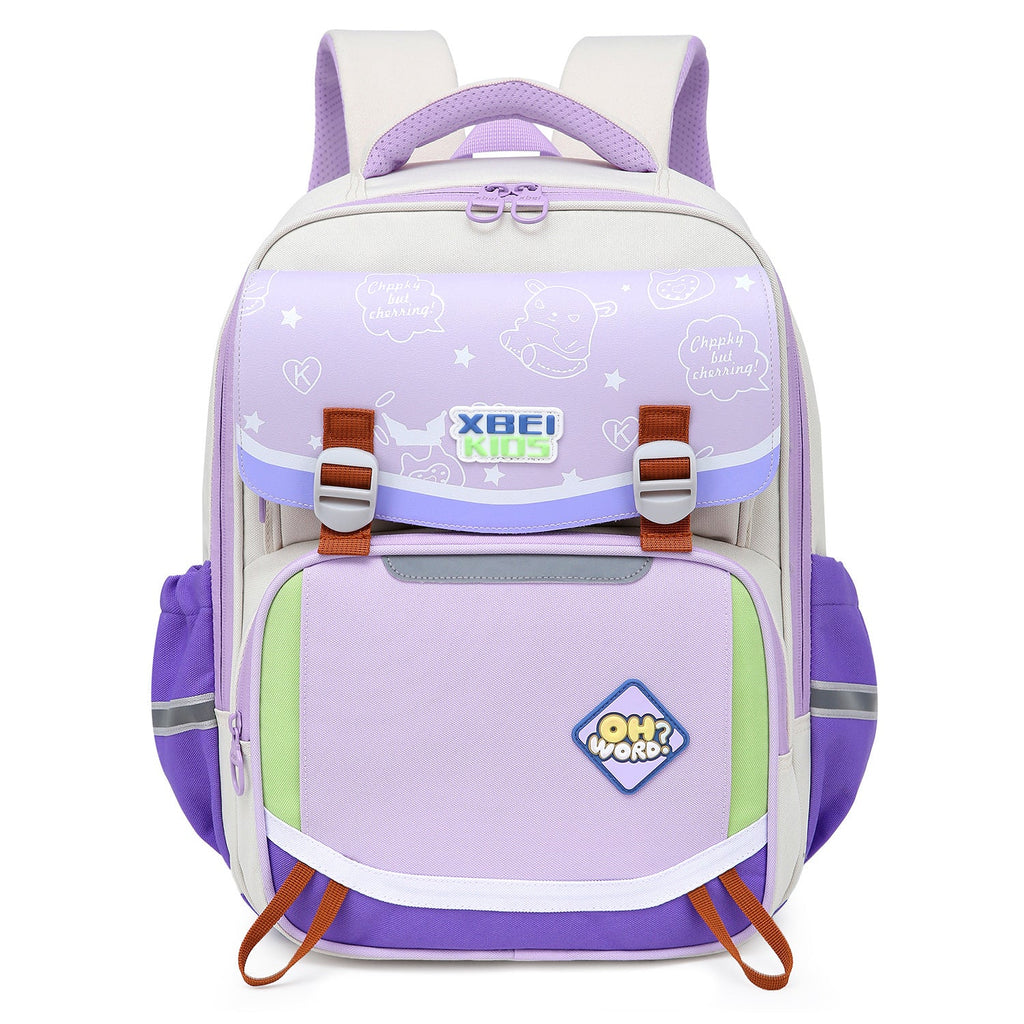 Schoolbag Burden Reduction Spine Protection Lightweight And Large Capacity Backpack