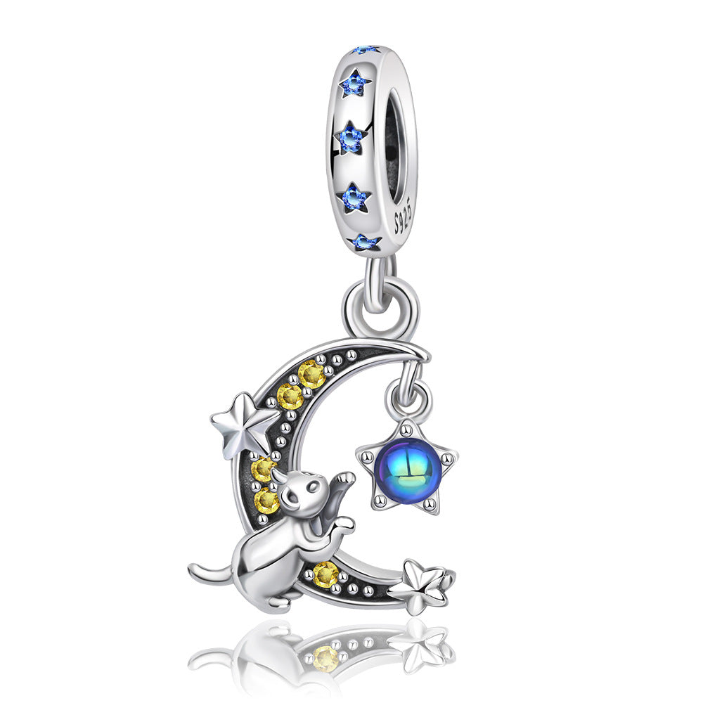 Cute Animal Colorful Oil-Drop Pendant Bracelet Accessory