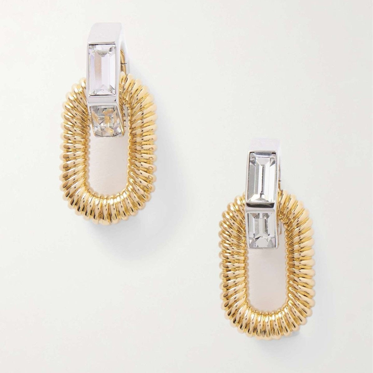 Stainless Steel Fashionable Gold-plated Earrings For Women