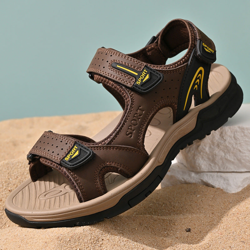 Lightweight Outdoor Beach Open-toe Sandals For Men
