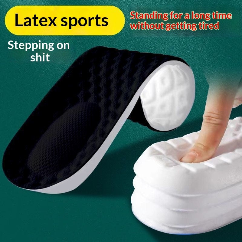 Shock-absorbing Athletic Insoles