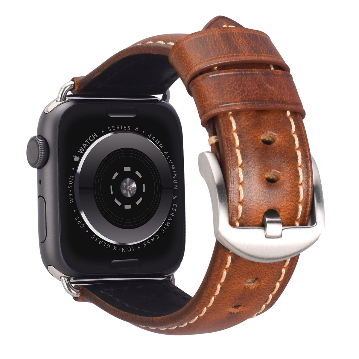 Vintage Oil Wax Genuine Cowhide Watch Band
