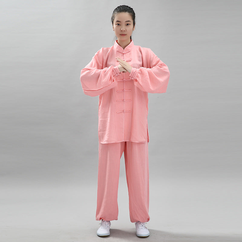 Cotton And Linen Outdoor Sportswear Multi-color Optional Performance Costume