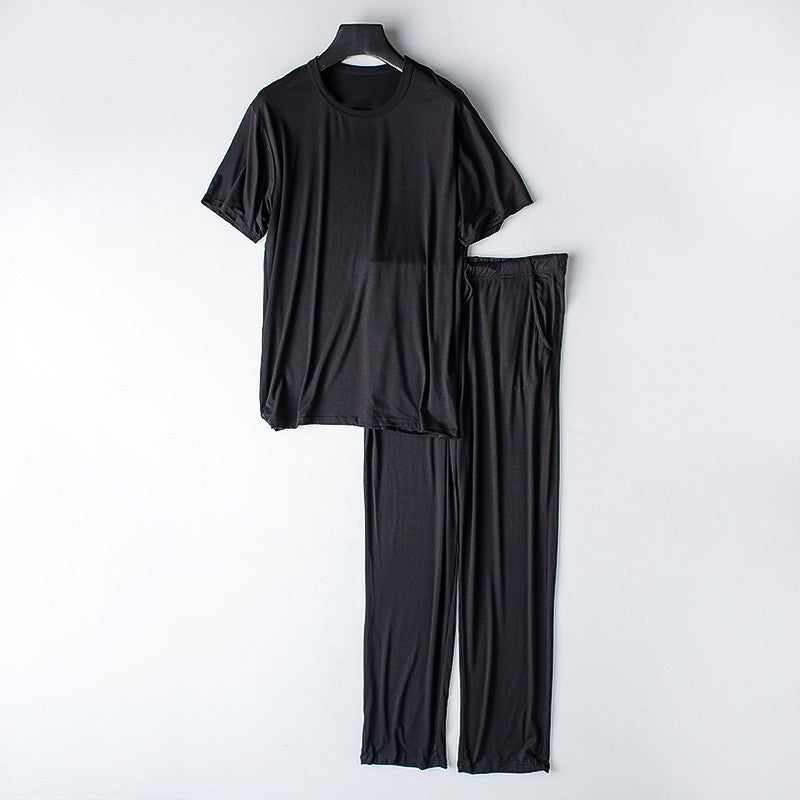 Short-sleeved T-shirt Thin Loose Trousers Summer Can Be Worn Outside Exercise Homewear Suit