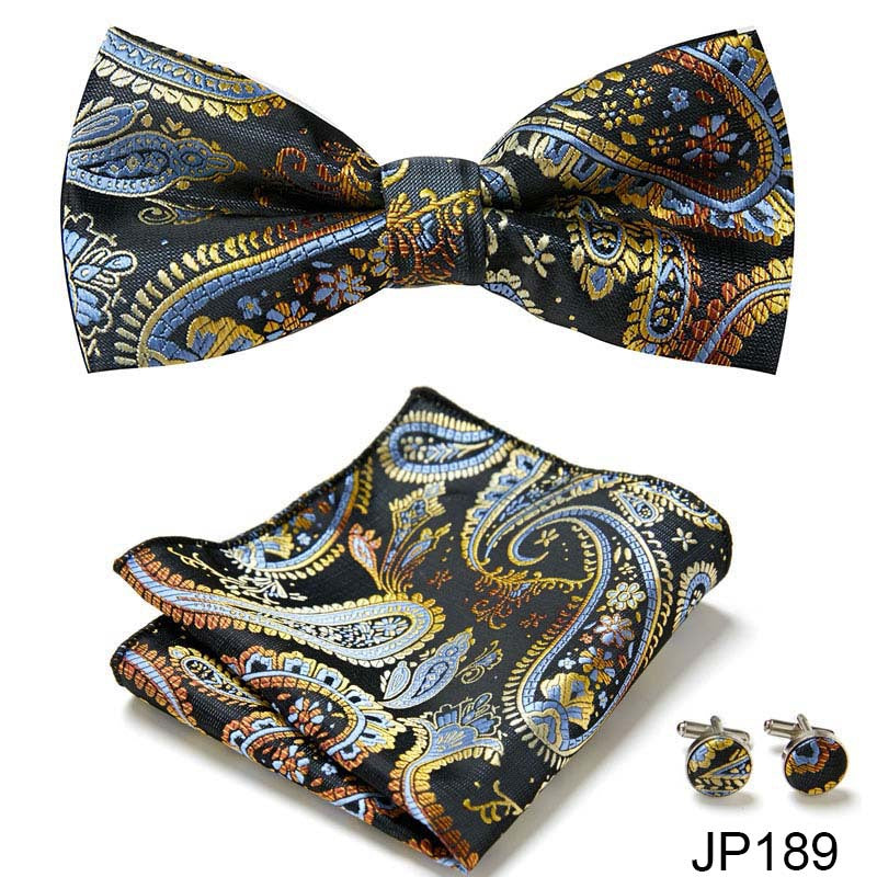 Men's Formal Suit British Korean Bow Tie