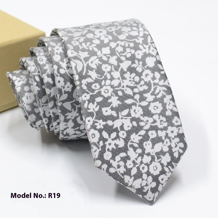 Fashion Exquisite Jacquard Tie Wedding Groom