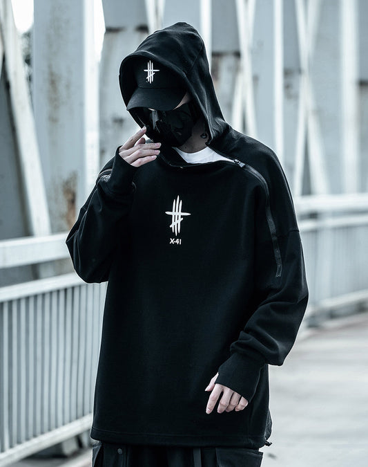 Sweat à capuche DuskH6 Scar X-41