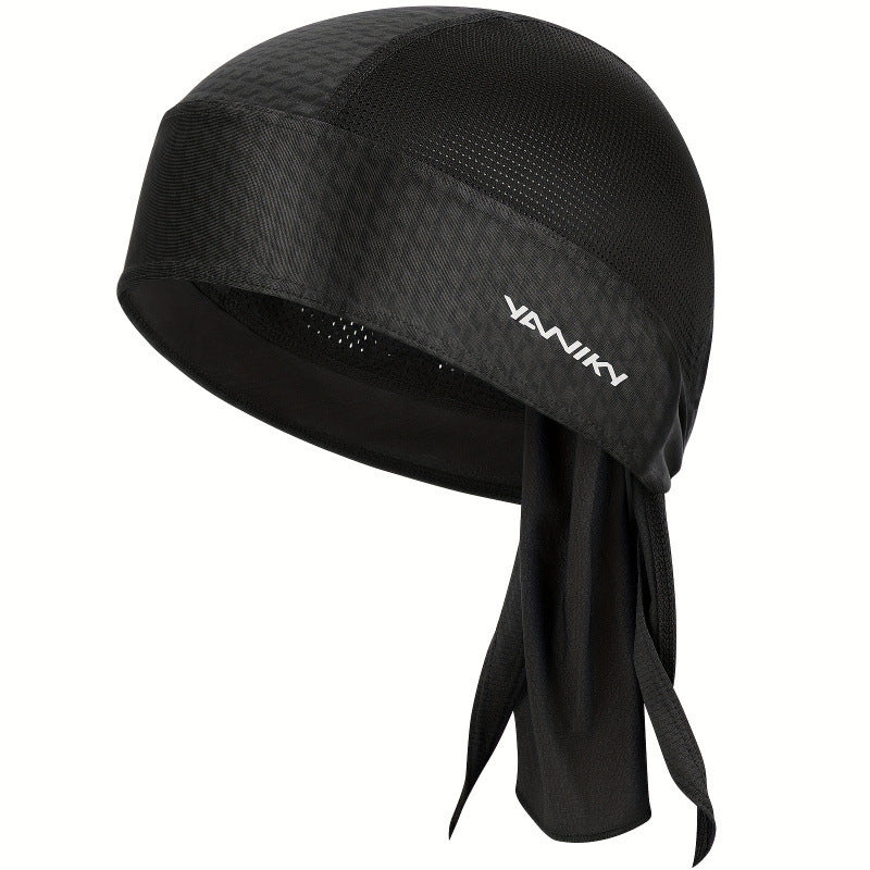 Mens Minimalist Text-printed Bandana Hat