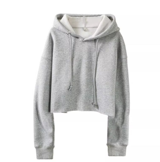 Womens Long Sleeve Fleece Lined Sports Hoodie