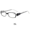 Lady's Fashion Retro Blue Light Resin Spring Leg Reading Glasses