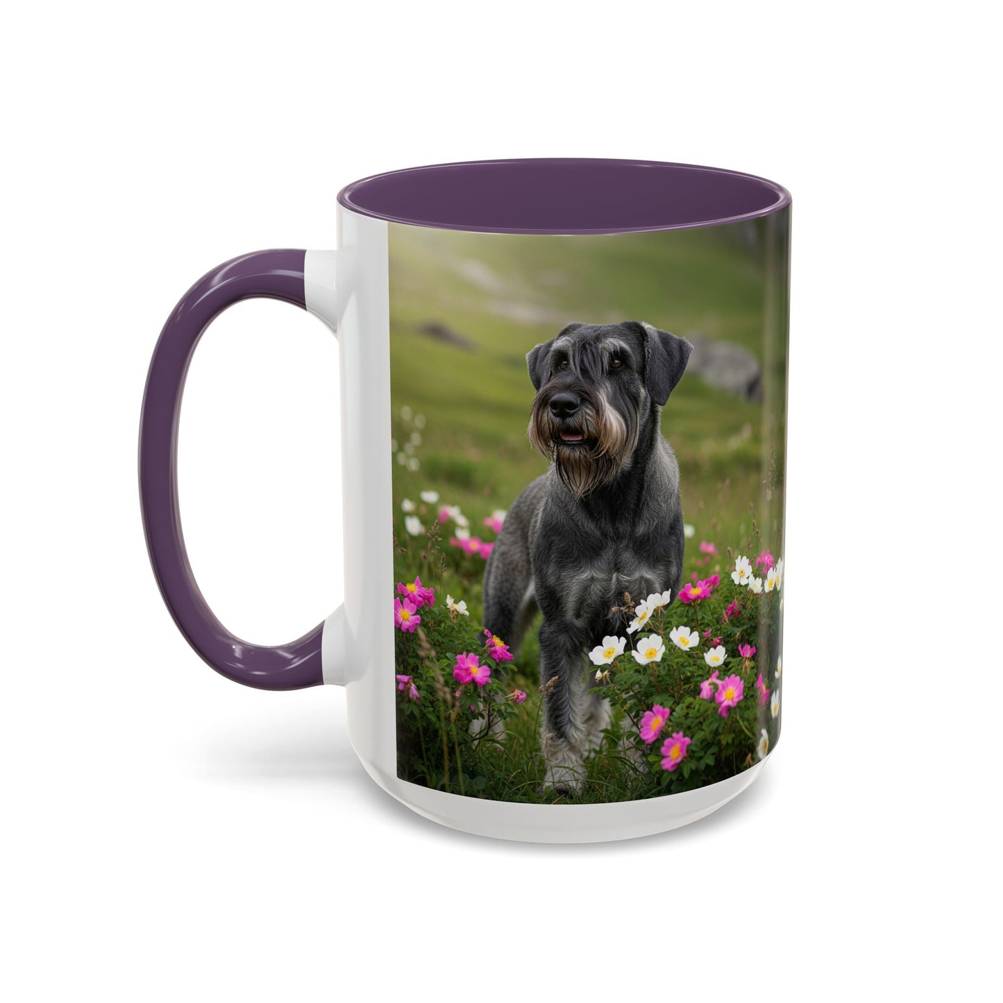 Keramiktasse mit Hunderassen-Motiv – 11 oz & 15 oz