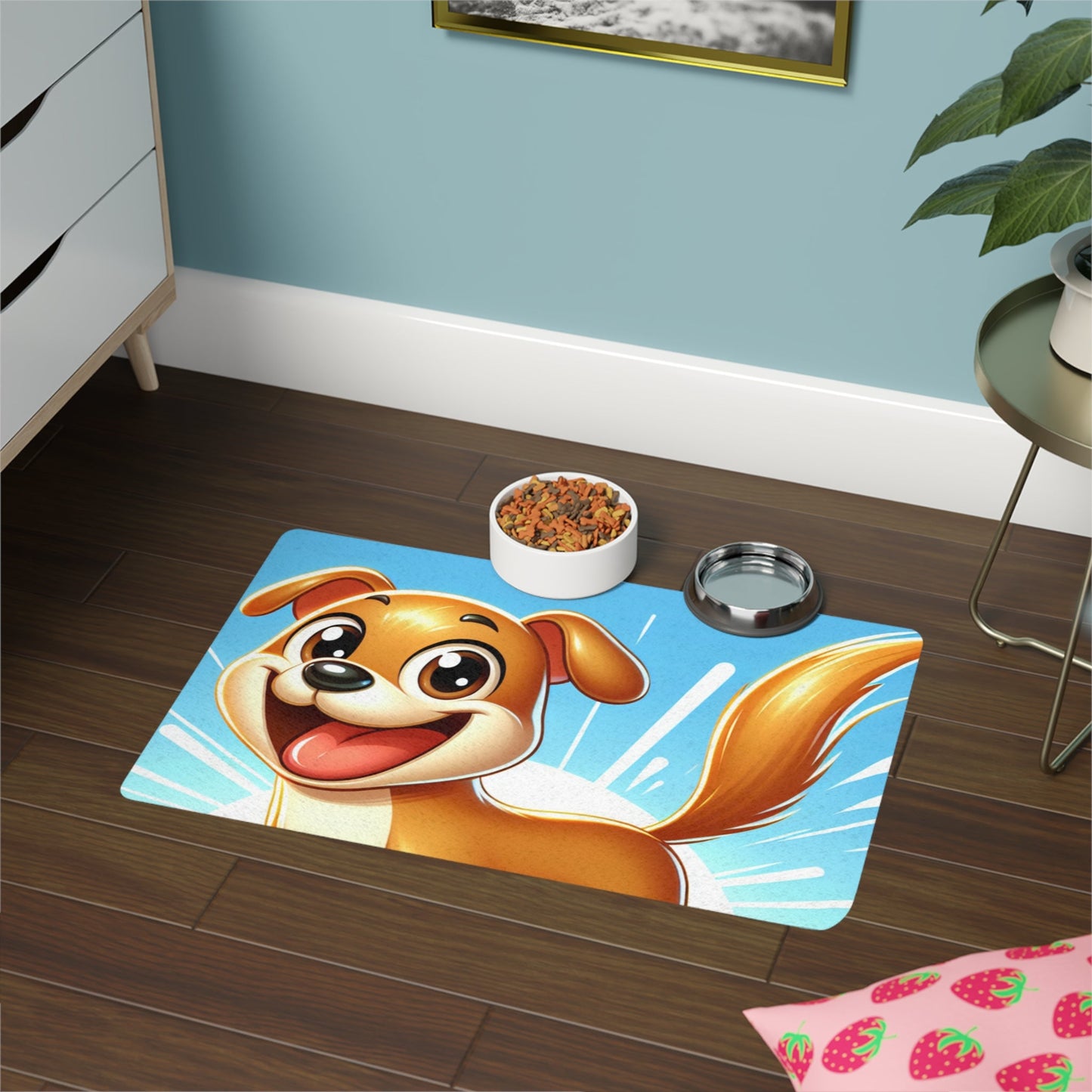 Non-Slip Pet Food Mat – Waterproof Feeding Mat for Dogs