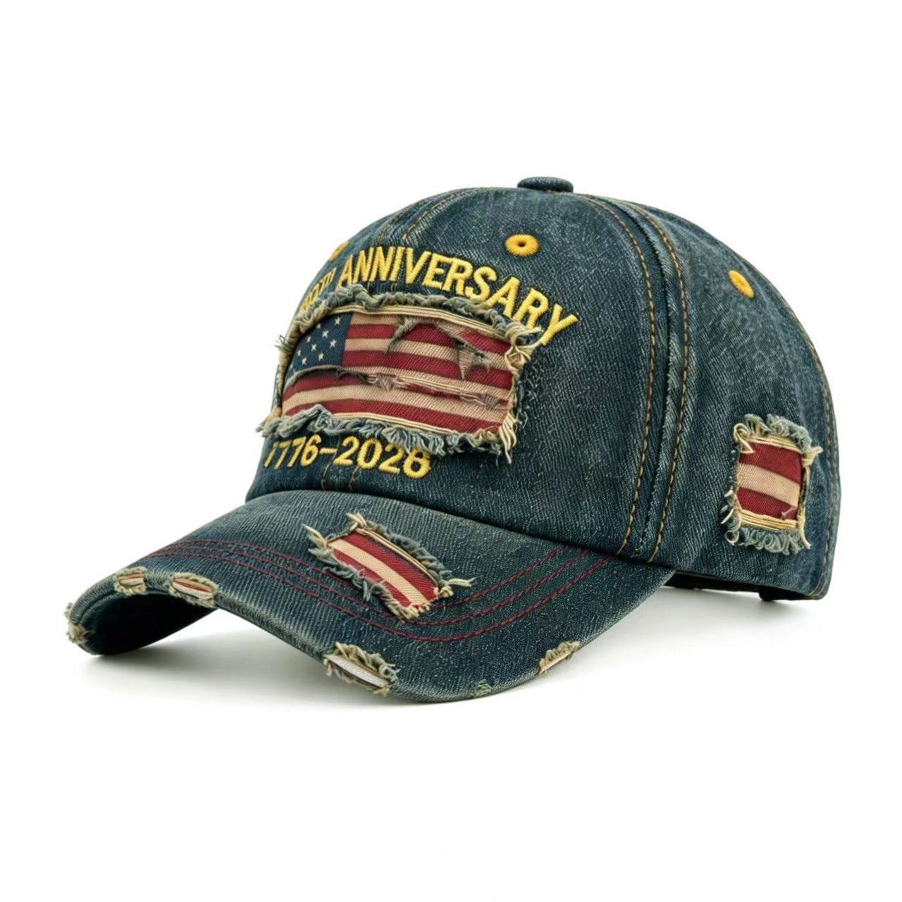 Sun-protective Shade-providing Denim Hat