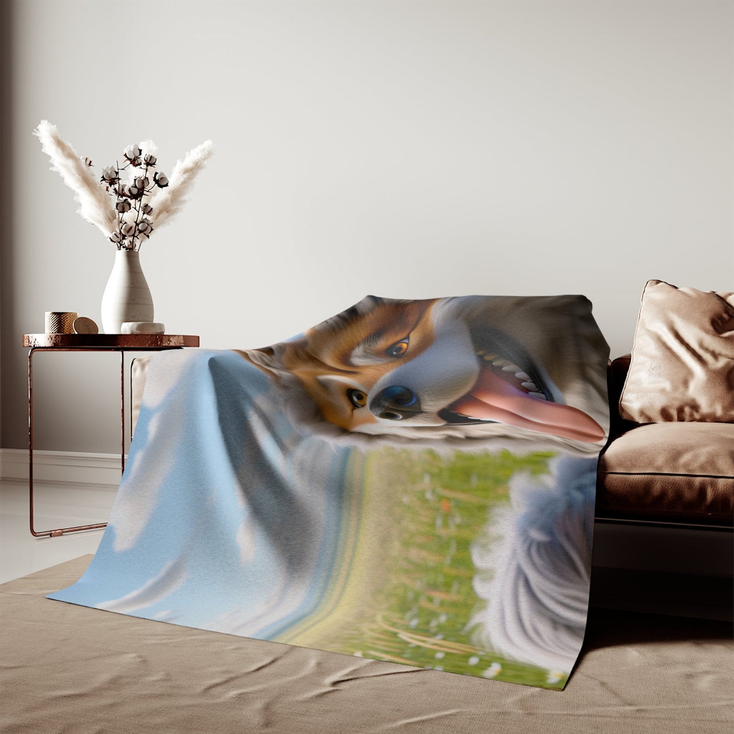 Sweatshirt Blanket – Plush Fleece Throw, 2 Size Options