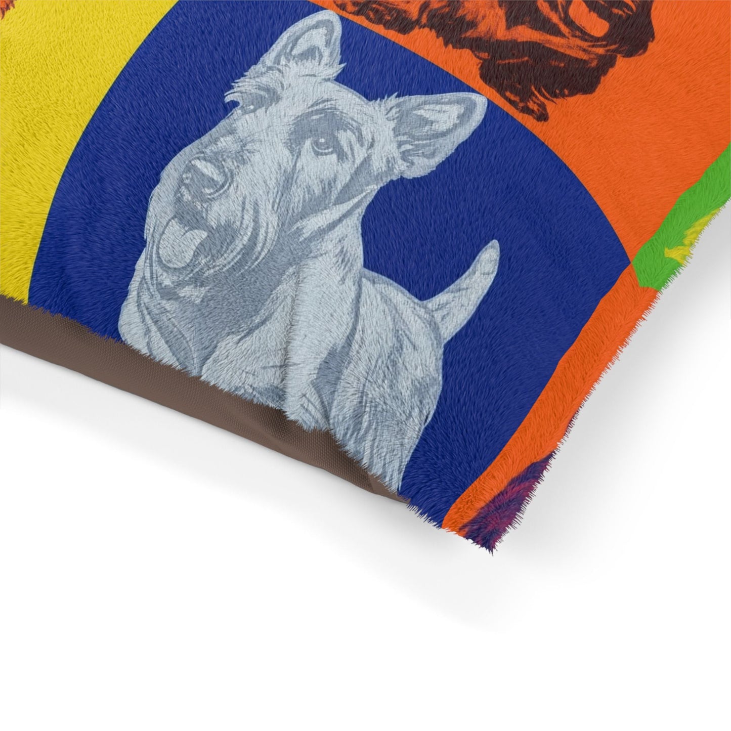 Haustierbett – Plüsch-Hundebett, 3 Größenoptionen