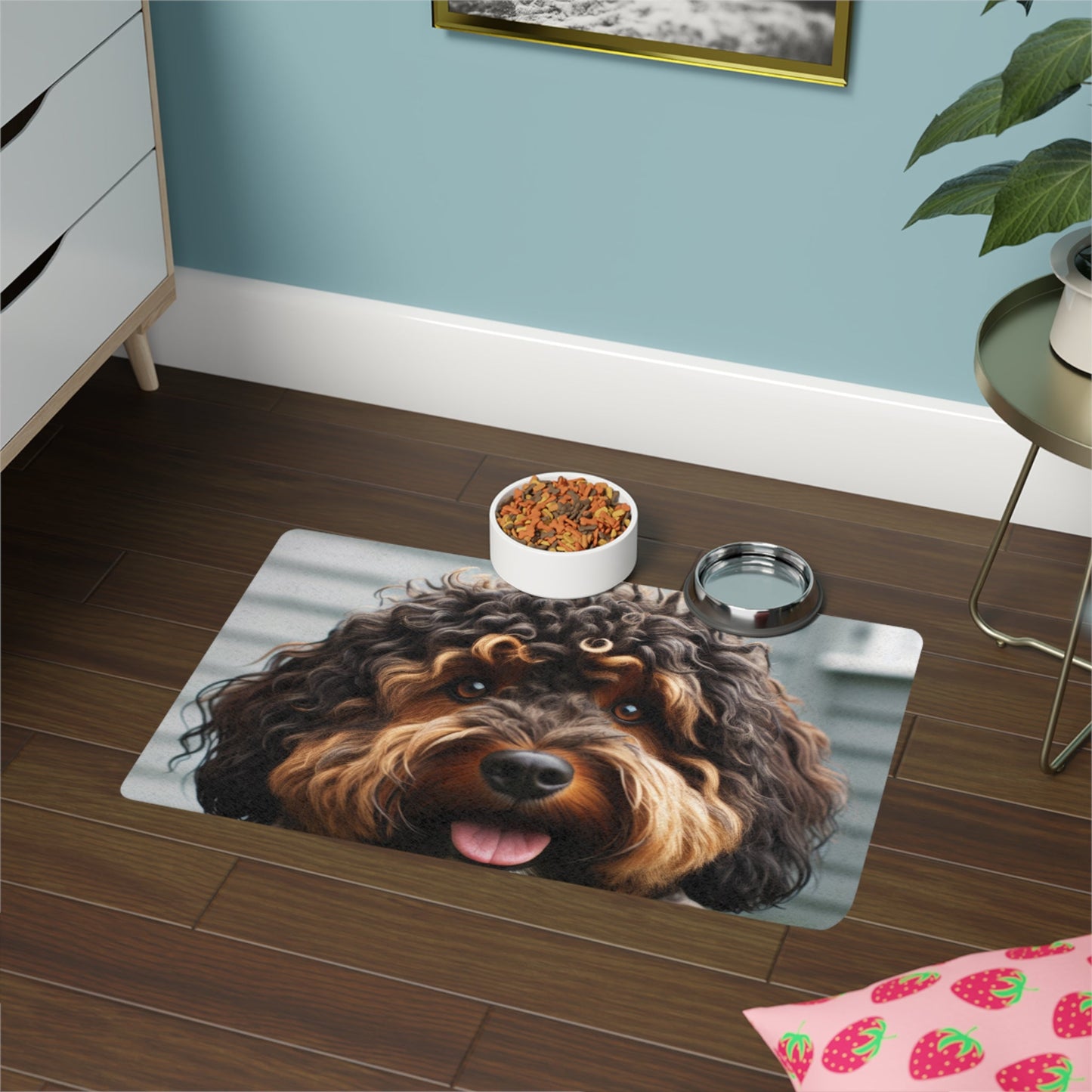 Non-Slip Pet Food Mat – Waterproof Feeding Mat for Dogs