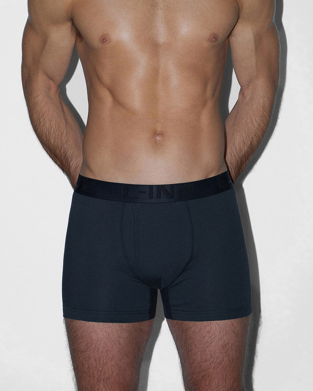 Flex Boxer Brief 5" Inseam Black