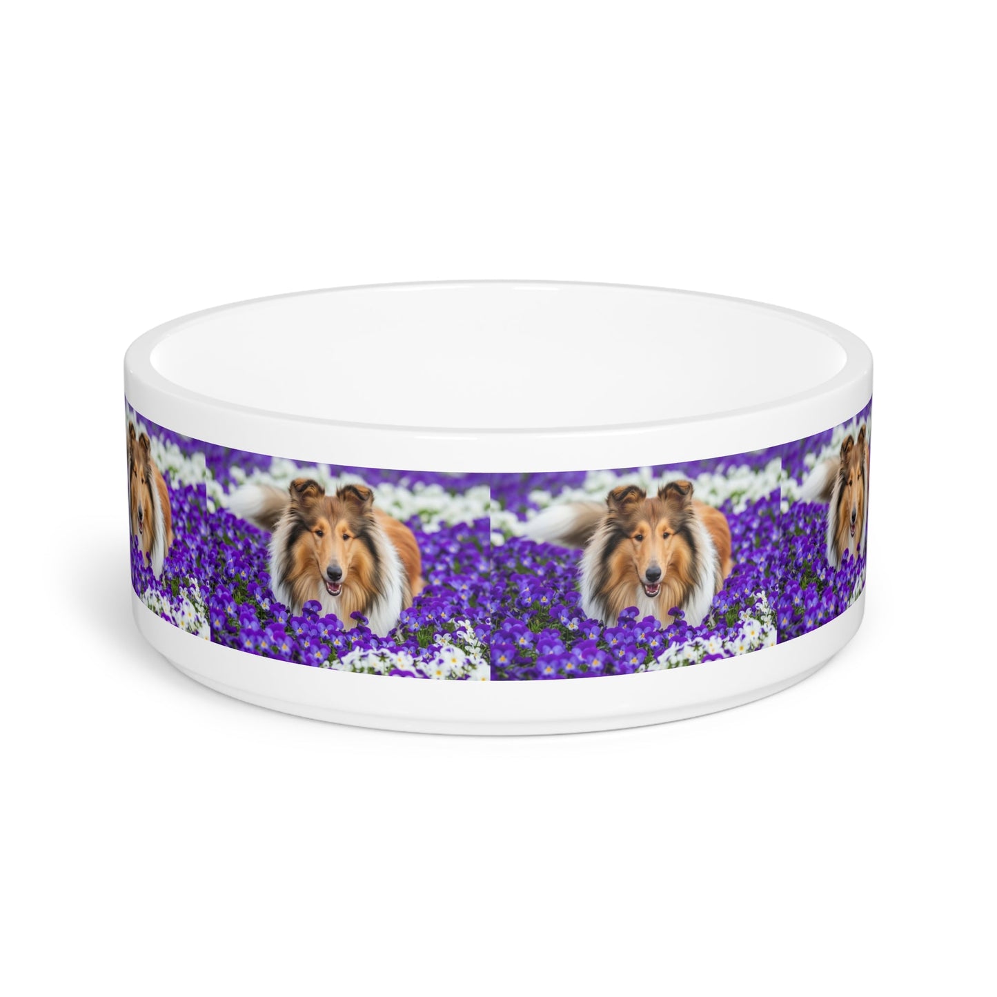 Ceramic Pet Bowl – 16 oz Dog Feeding Bowl