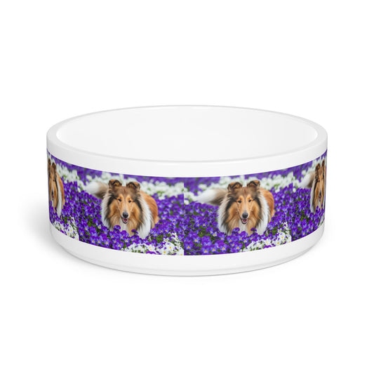 Ceramic Pet Bowl – 16 oz Dog Feeding Bowl