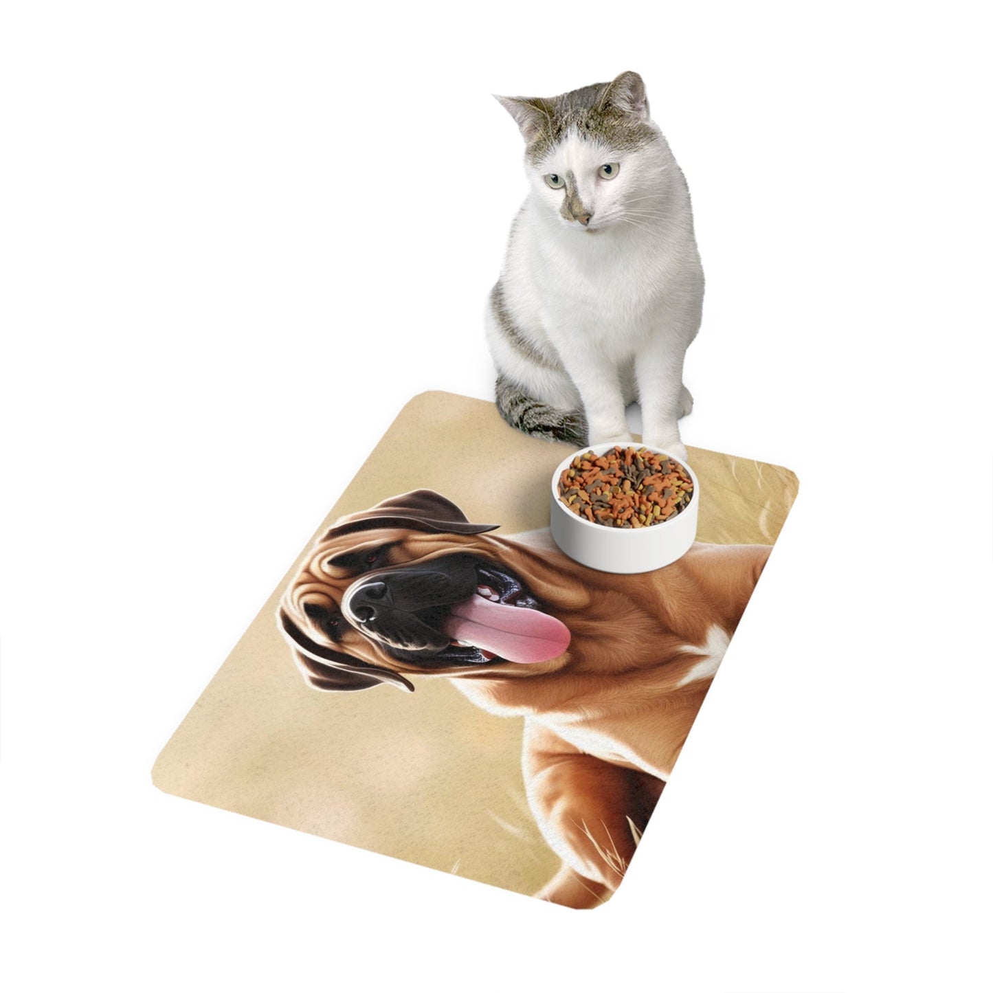 Non-Slip Pet Food Mat – Waterproof Feeding Mat for Dogs