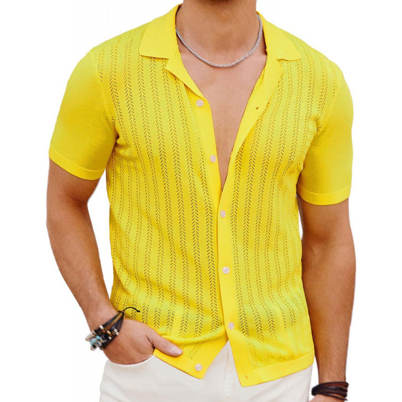 Summer Cool Hollow Men's Shirt