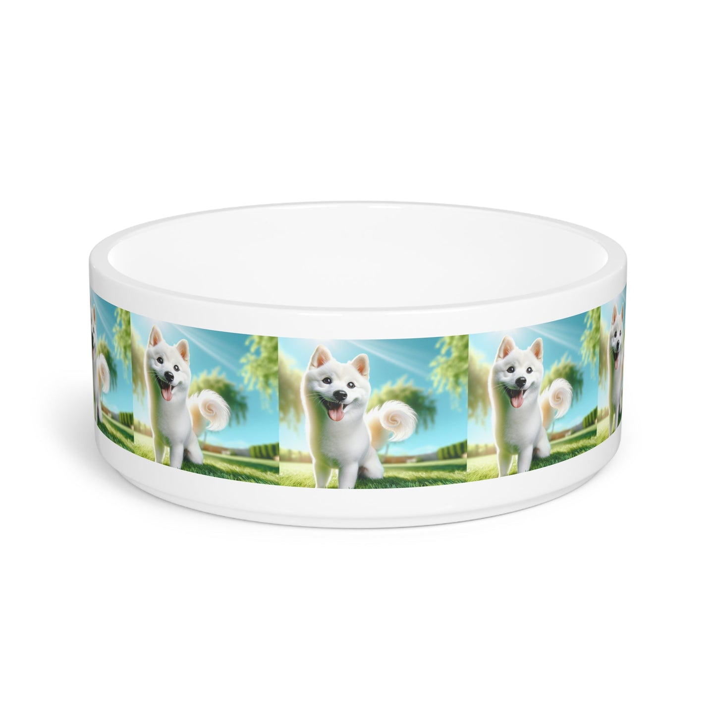 Ceramic Pet Bowl – 16 oz Dog Feeding Bowl
