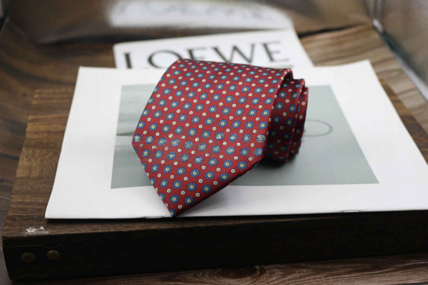 9cm Business Formal Wide-width Tie, Mens Vintage Style