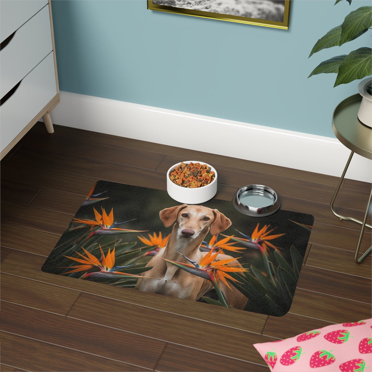 Non-Slip Pet Food Mat – Waterproof Feeding Mat for Dogs