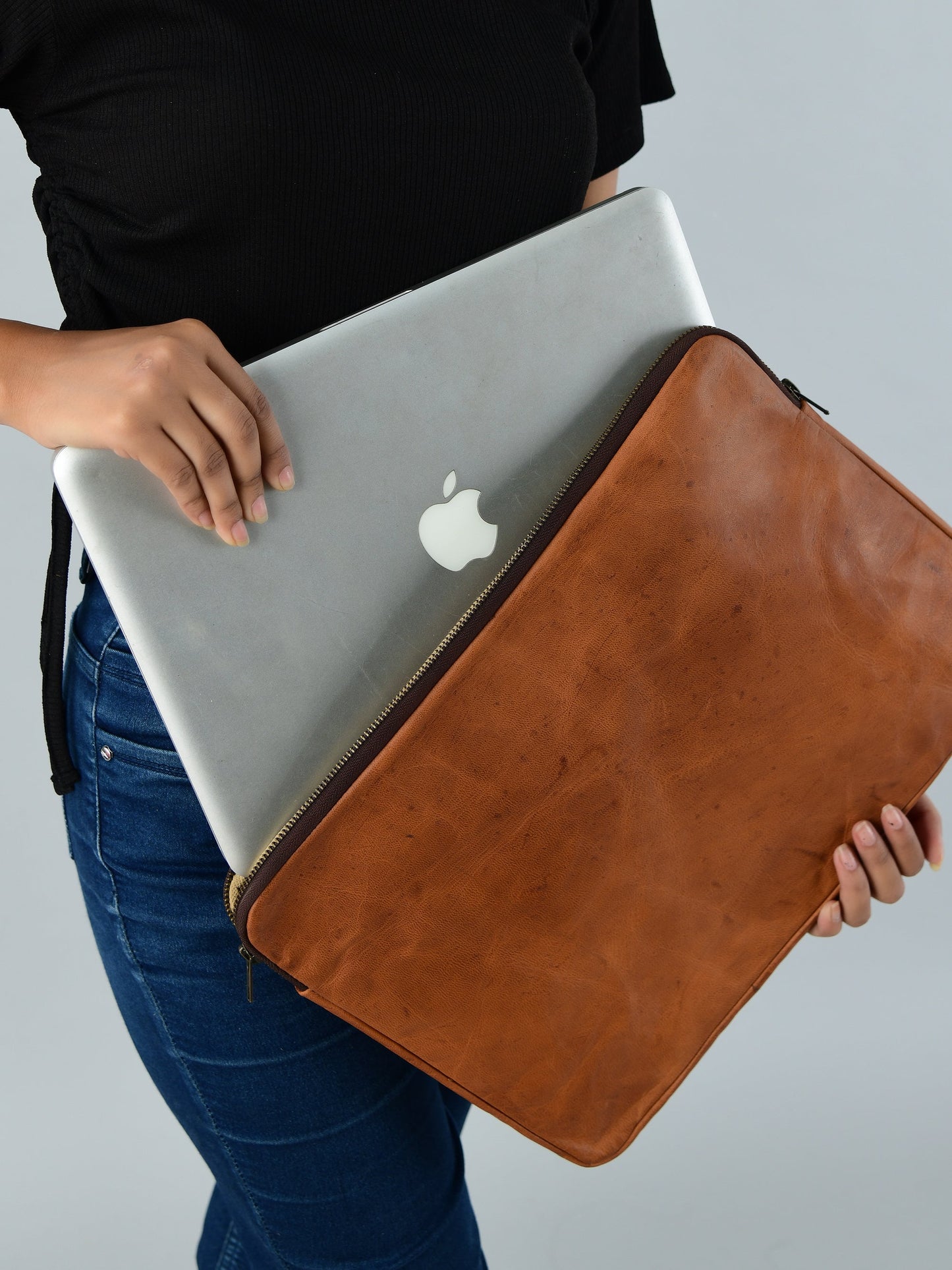 Zento Laptop-Hülle – Hellbraun