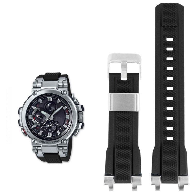 Modified Resin Silicone Mens Watch Strap Accessories